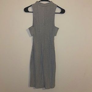 Charlotte Russe gray dress size medium